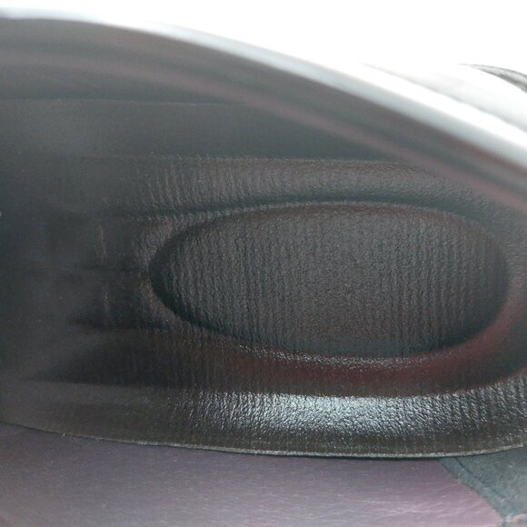 MEN'S  LEATHER SEMI FORMAL BLACK SHOE - Picture 9 of 9